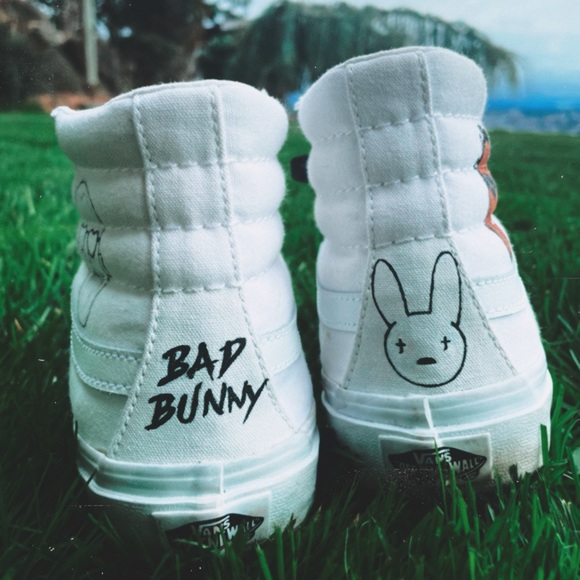 Vans Shoes Bad Bunny Shoes Poshmark